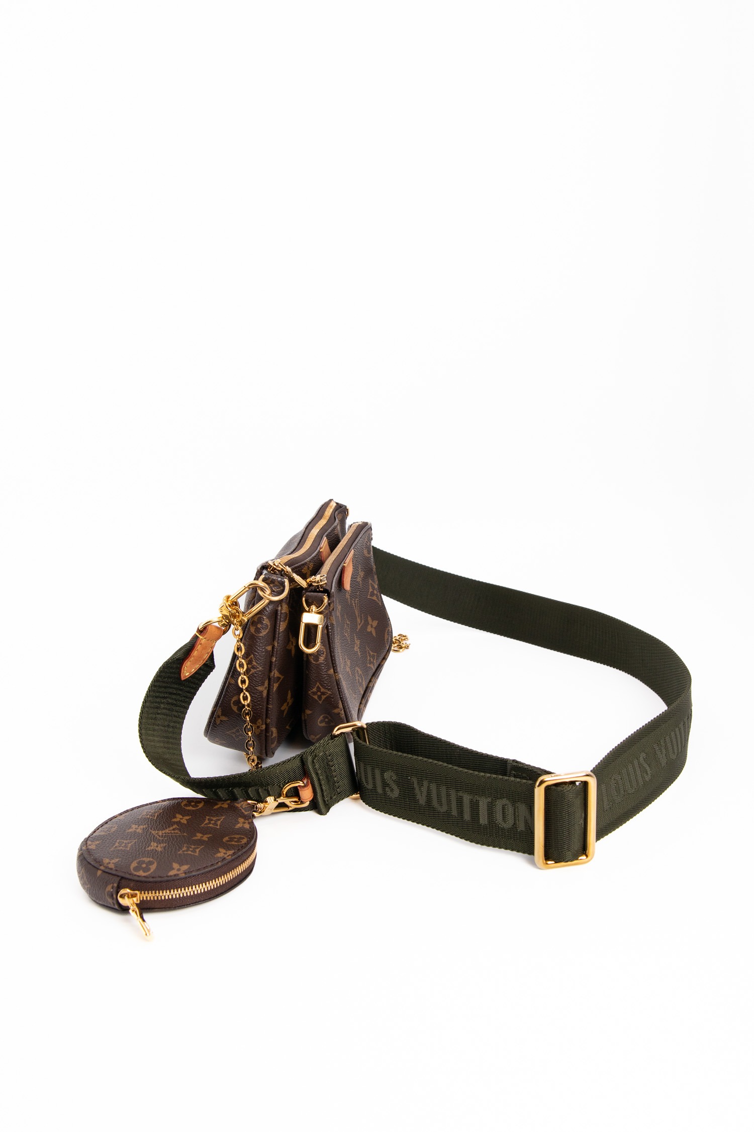 Louis Vuitton "Multi Pochette Accessoires" Tasche in Braun