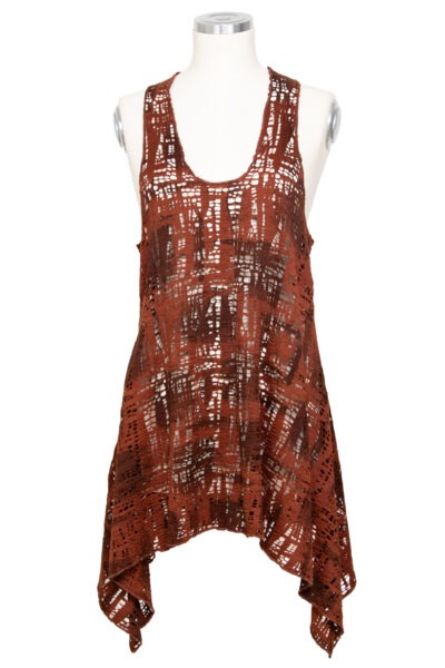Romeo Gigli Vintage Top in Braun