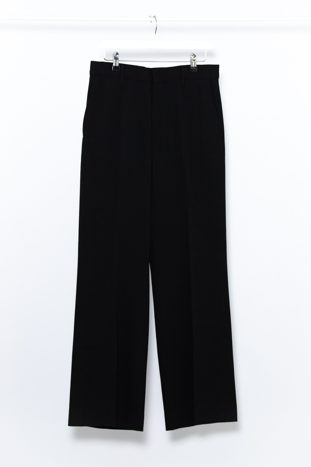 Louis Vuitton Stoffhose in Schwarz