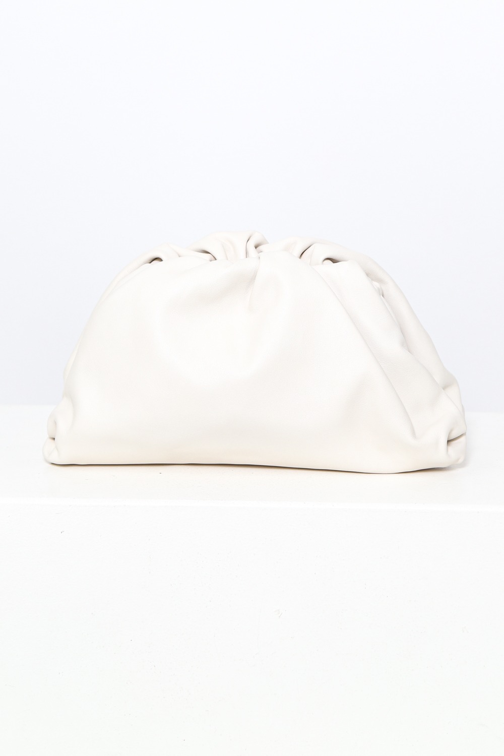 Bottega Veneta "Teen Pouch" in Ecru