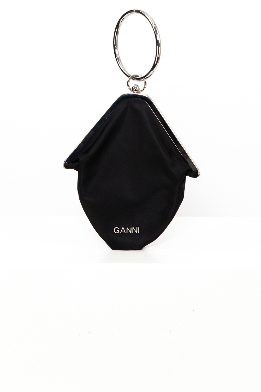 GANNI Handtasche in Schwarz