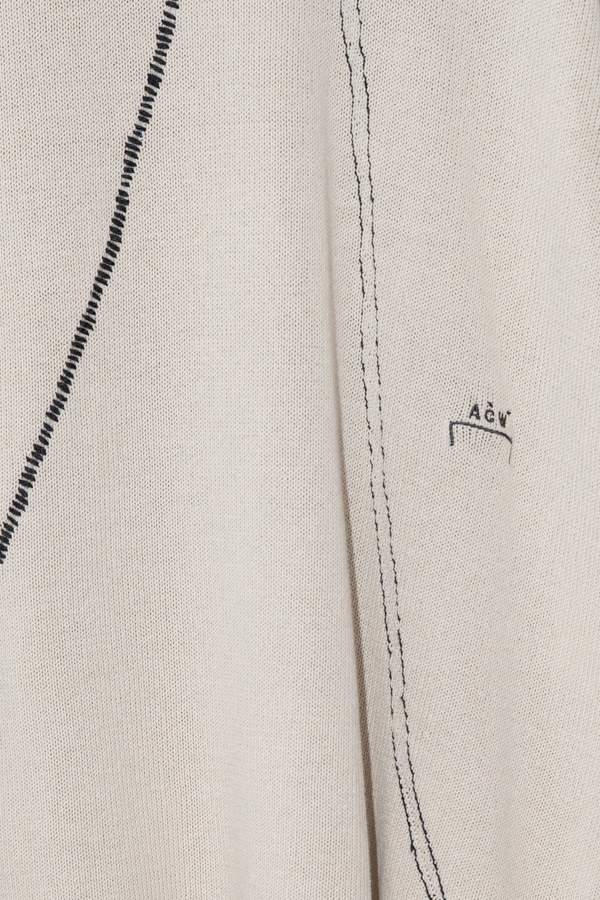 A Cold Wall "Millbank" Pullover in Beige und Grau