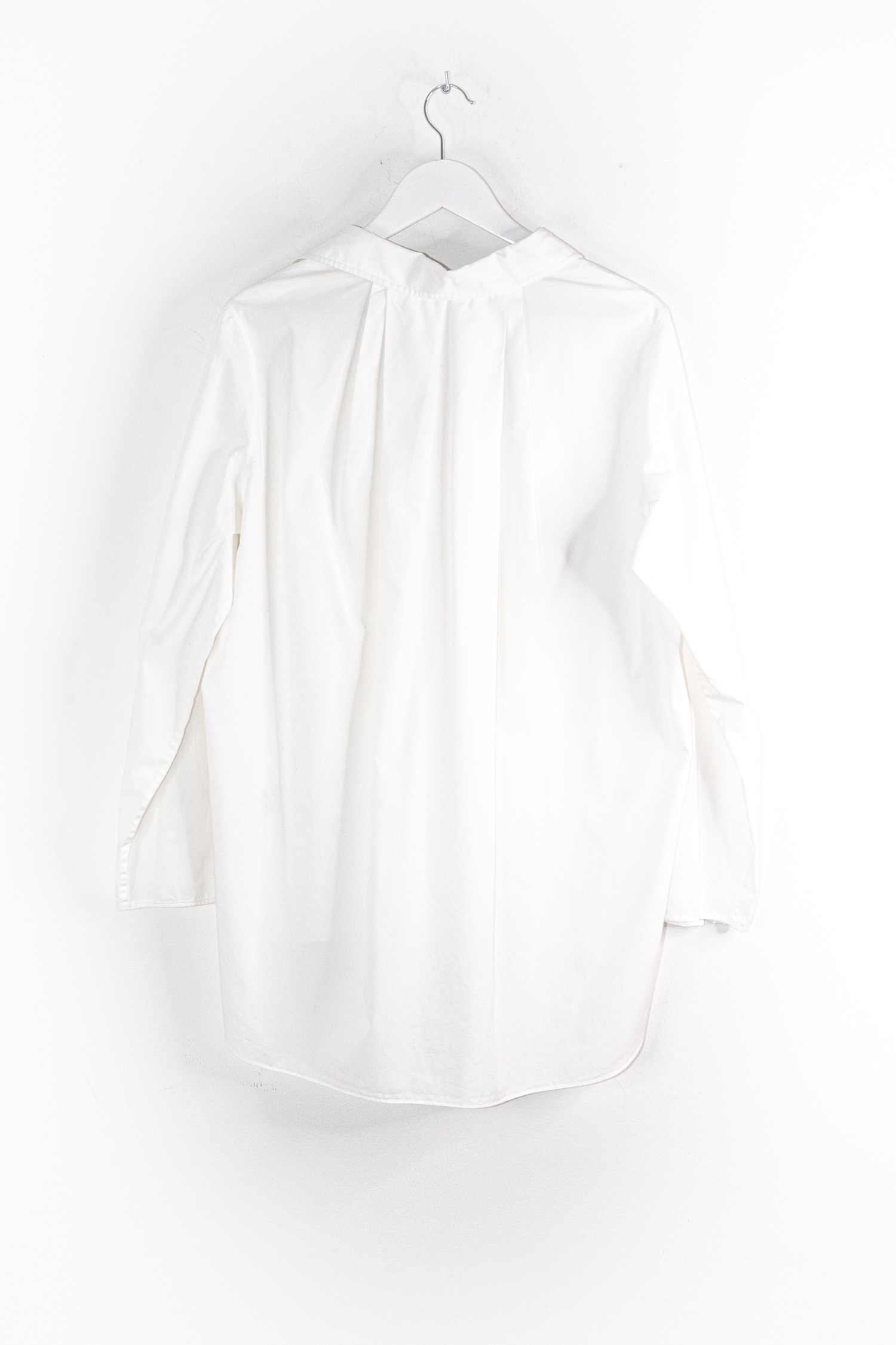 Acne Studios "Lain Pop PSS16" Oversized Bluse in Weiß