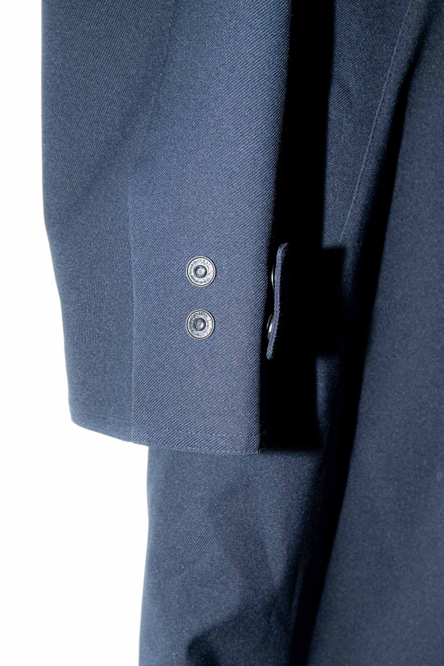 Adhoconcept Mantel aus Funktionsgewebe in Dunkelblau