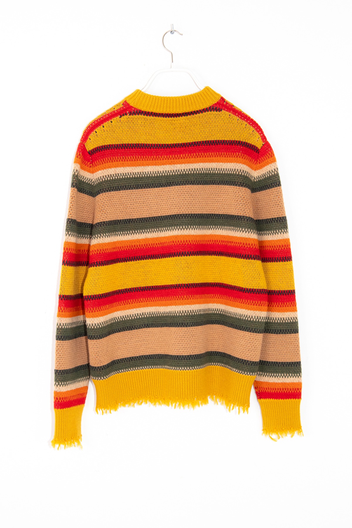 Alanui "The Peanuts Gaucho" Strickpullover in Gelb und Bunt