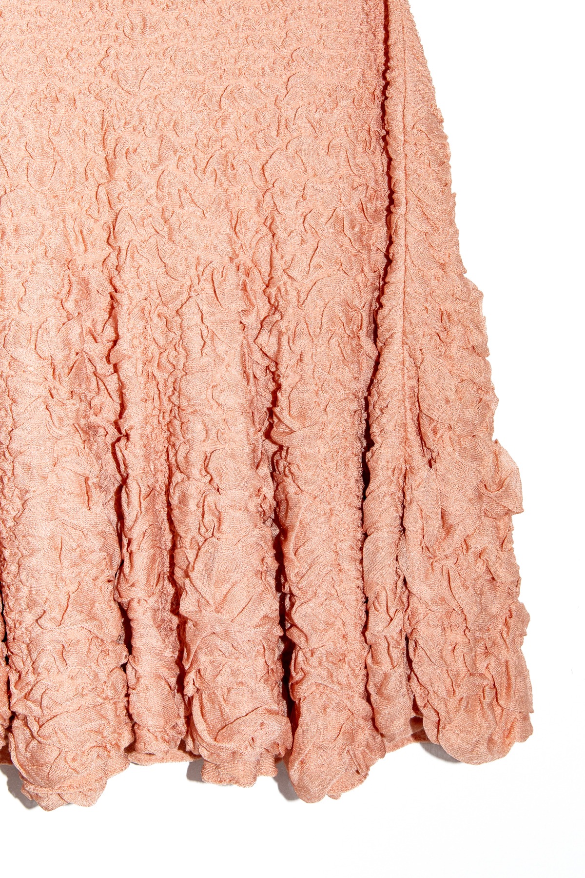 Alexander McQueen Minikleid in Apricot