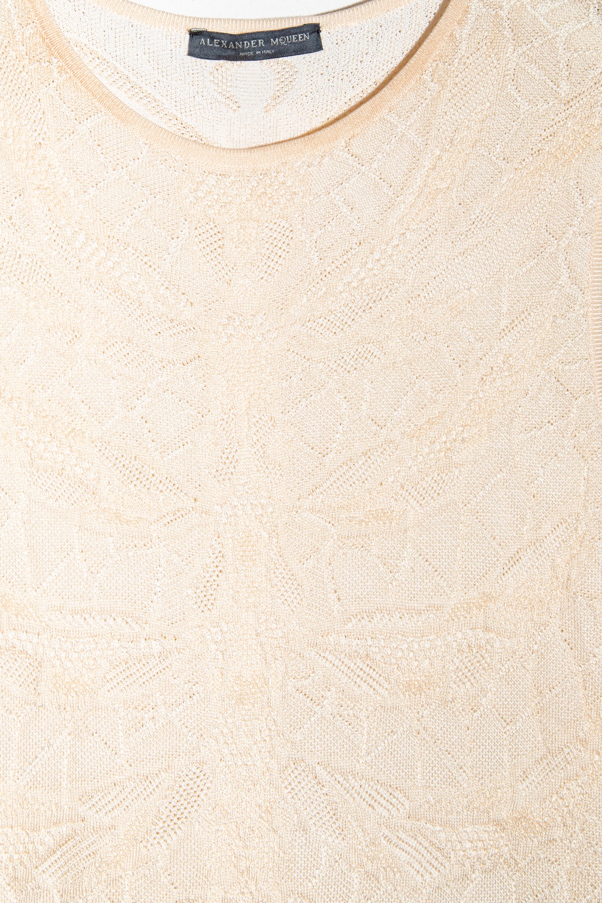 Alexander McQueen Minikleid in Hellbeige
