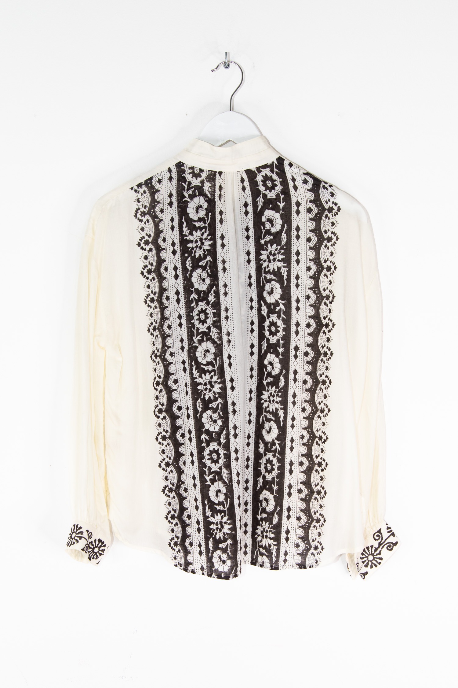 Alix of Bohemia „Kiki Noir Riviera“ Bluse in Ecru