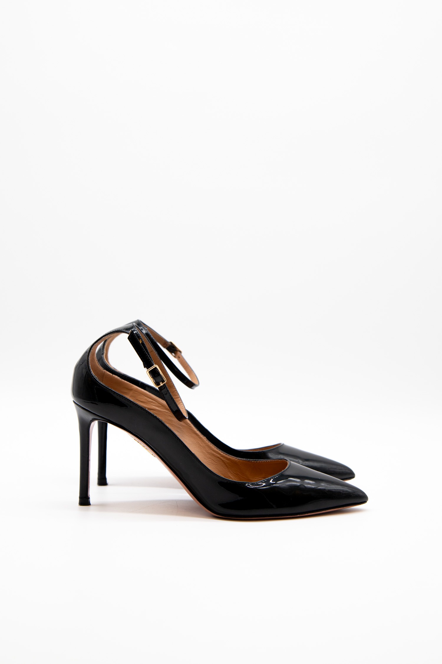 Aquazzura "Love Affair 85" Pumps in Schwarz