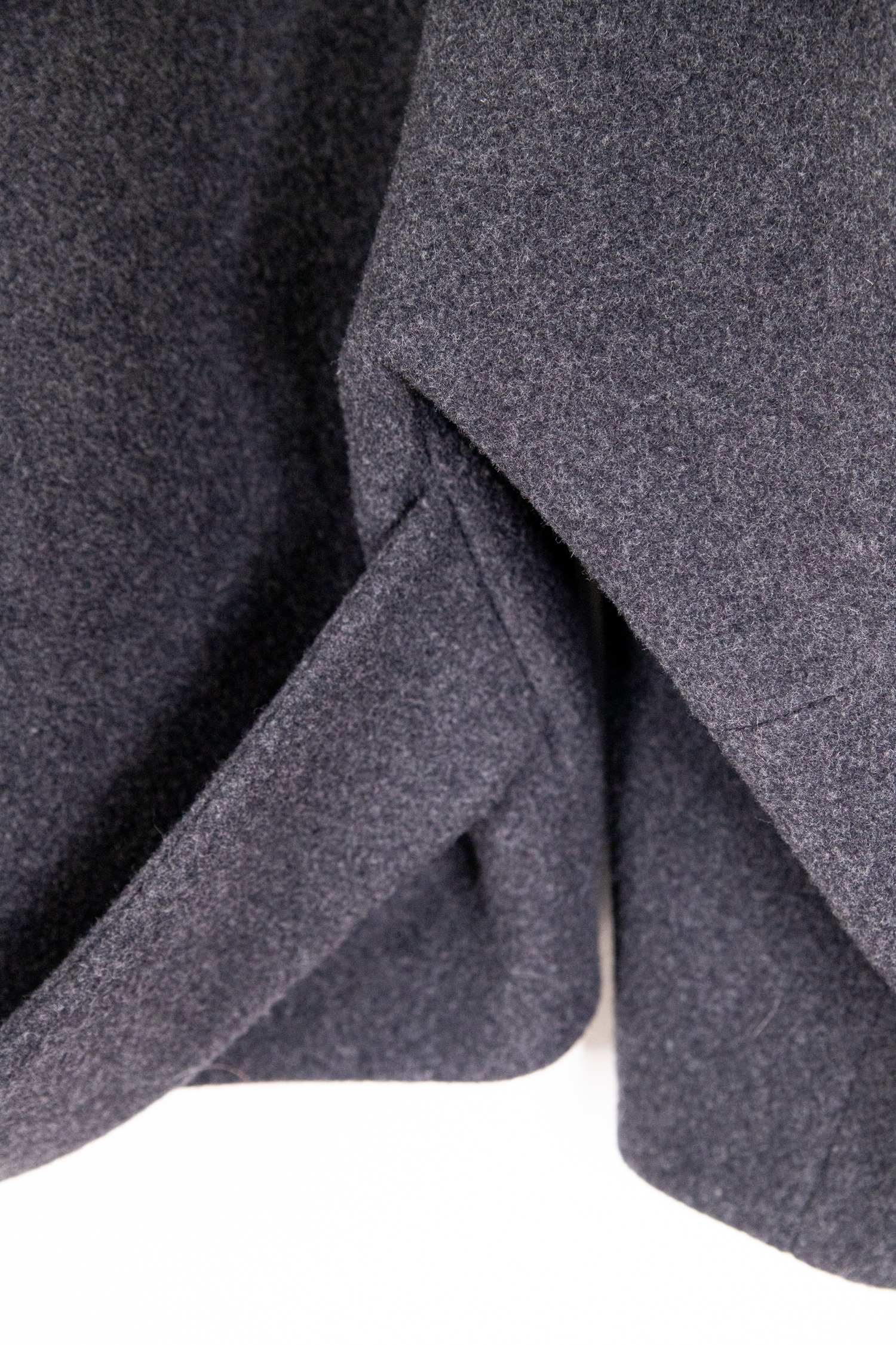 Balenciaga Dufflecoat Jacke in Dunkelgrau