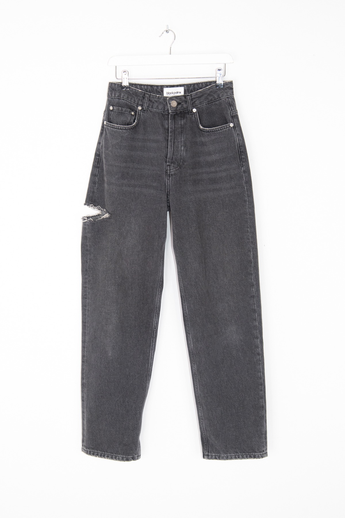 Black Palms "JEANY 2202" Jeans in Dunkelgrau