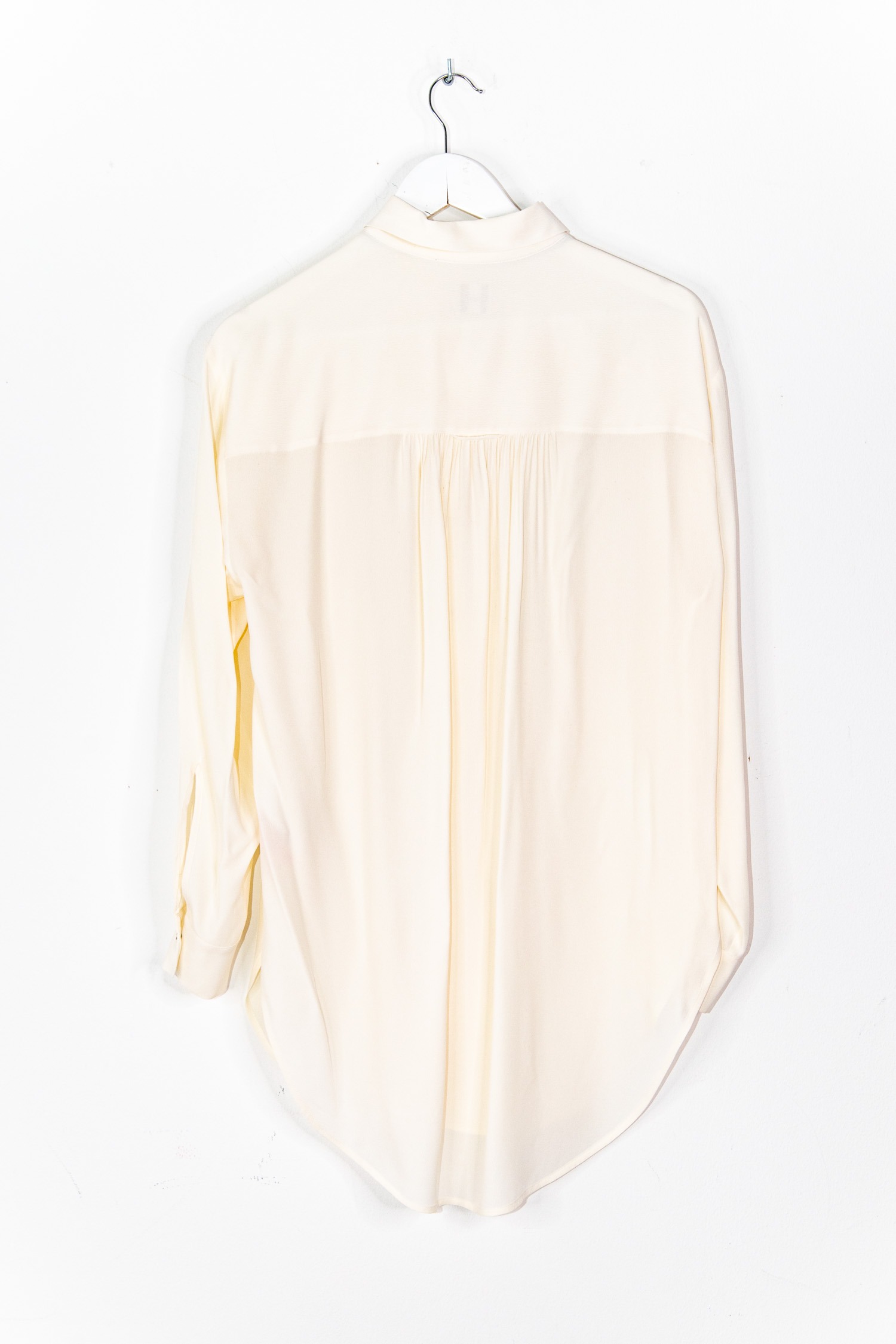 Hugo Boss Bluse in Cremeweiß