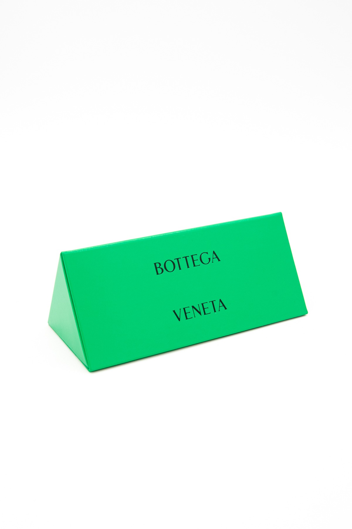 Bottega Veneta Sonnenbrille in Transparent und Gold