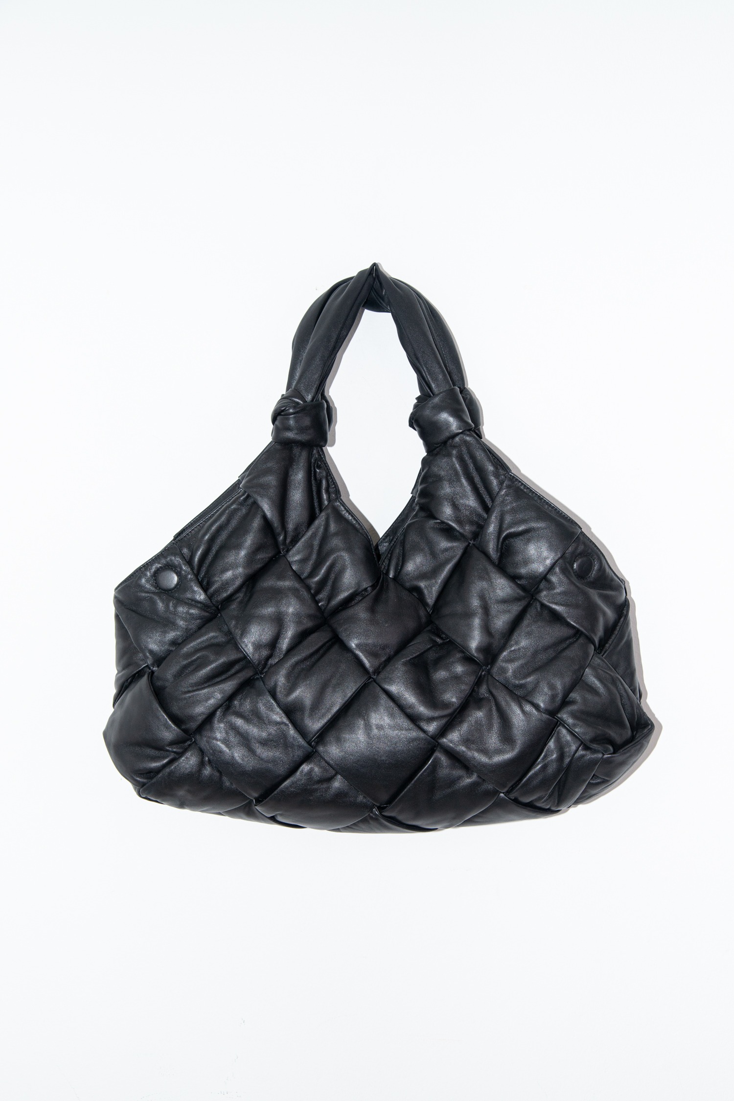Bottega Veneta Intreccio Shopper in Schwarz
