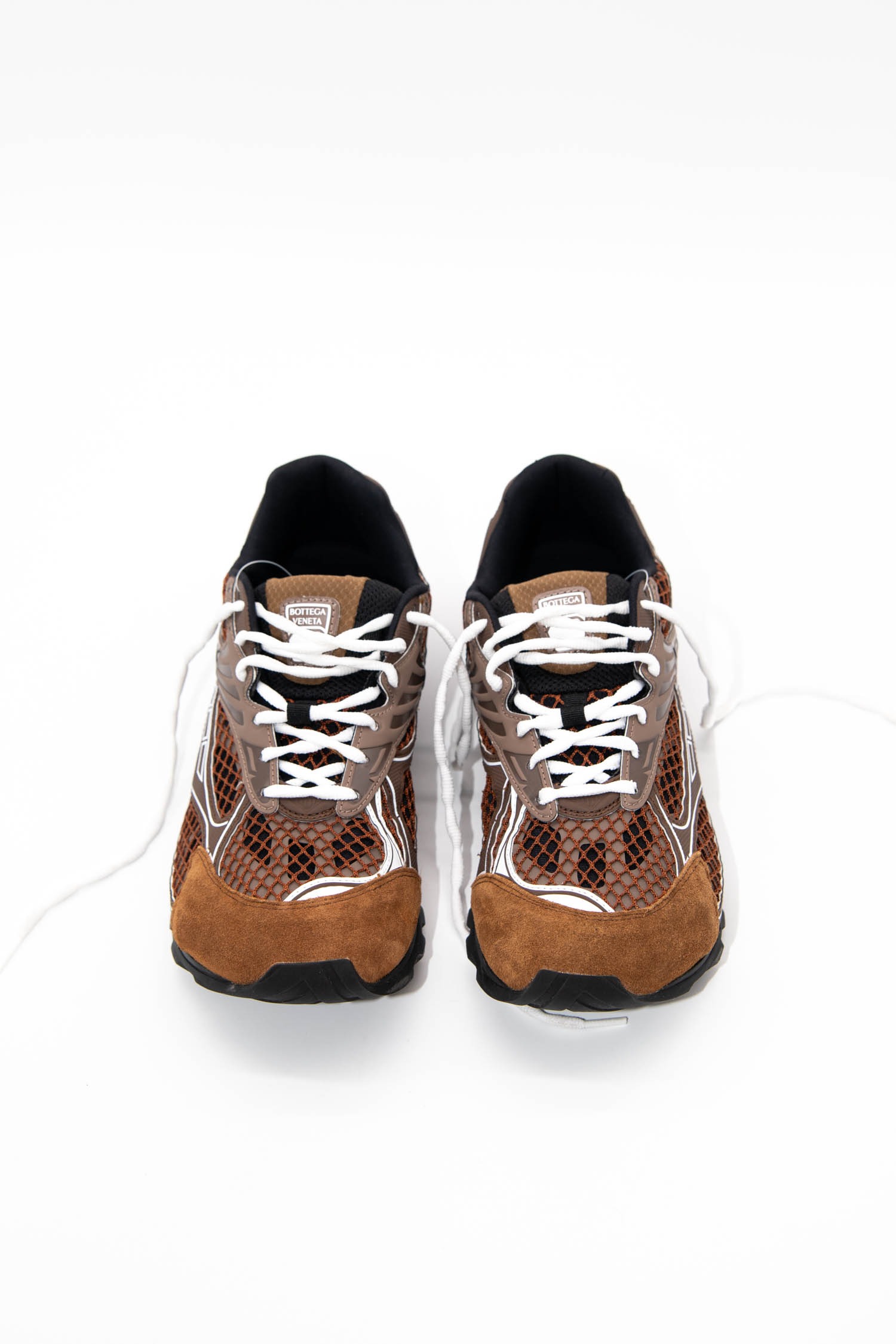 Bottega Veneta "Orbit" Sneaker in Star Anise/Pinecone