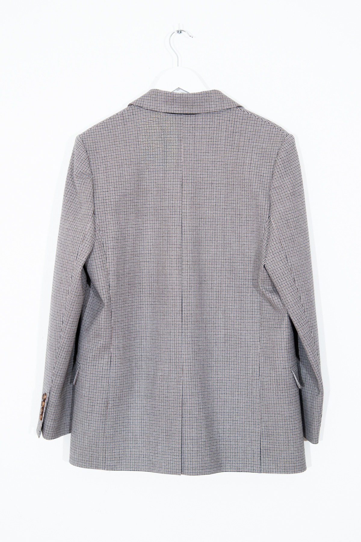 Brunello Cucinelli Blazer mit Hahnentrittmuster in Beige