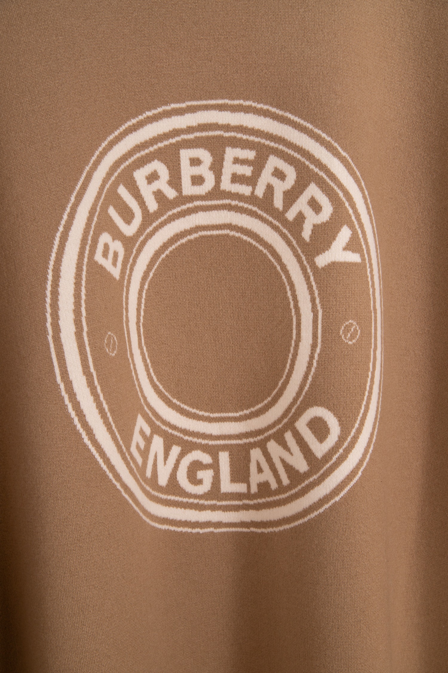 Burberry Cape mit Kapuze in Beige