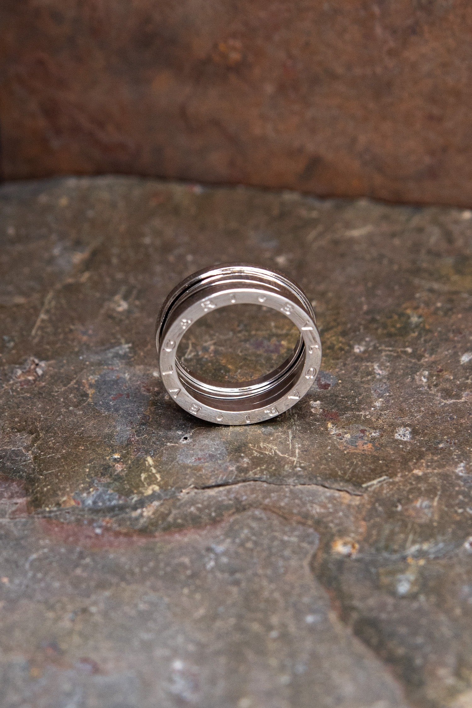 Bvlgari "B.zero1" Ring in Silber