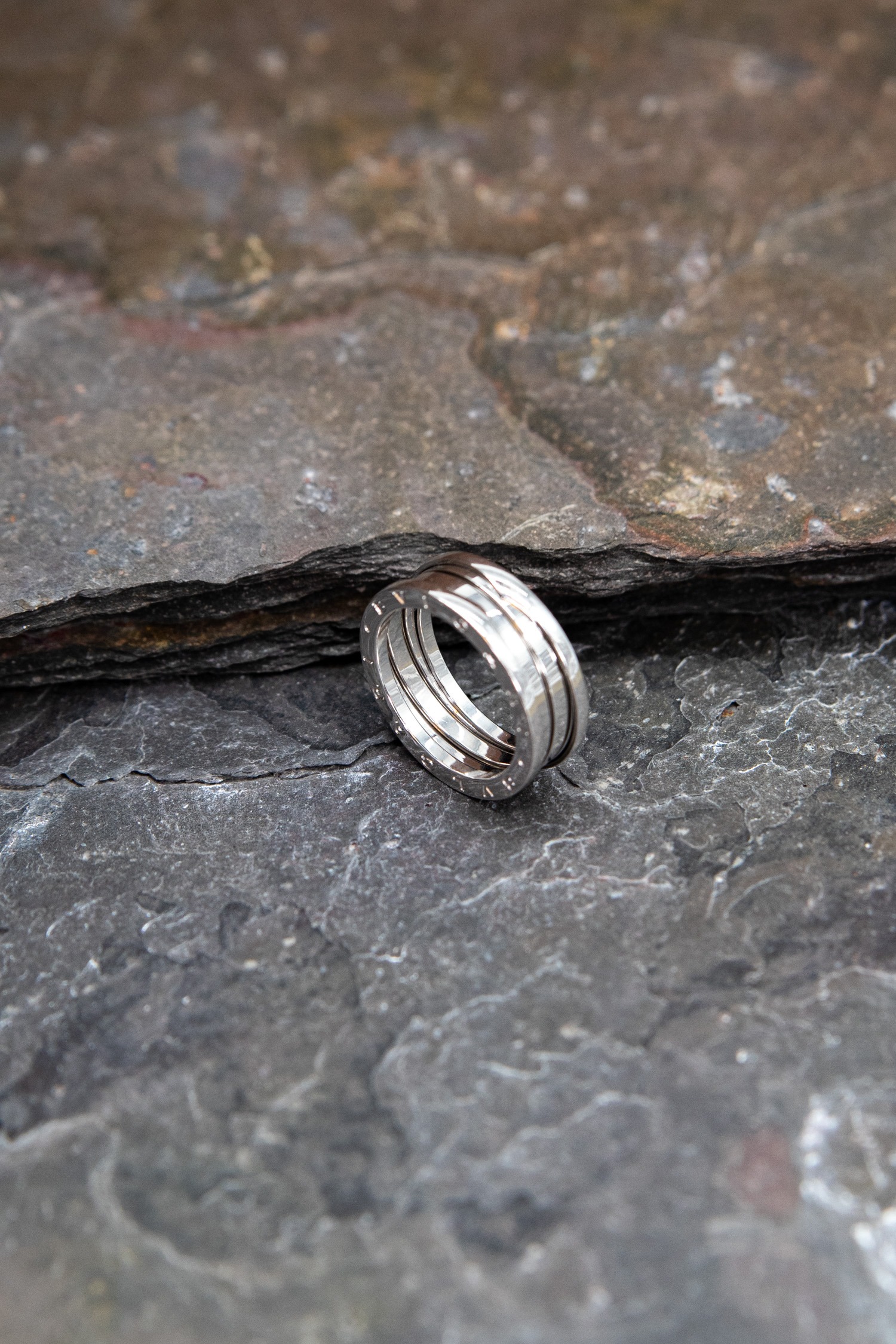 Bvlgari "B.zero1" Ring in Silber