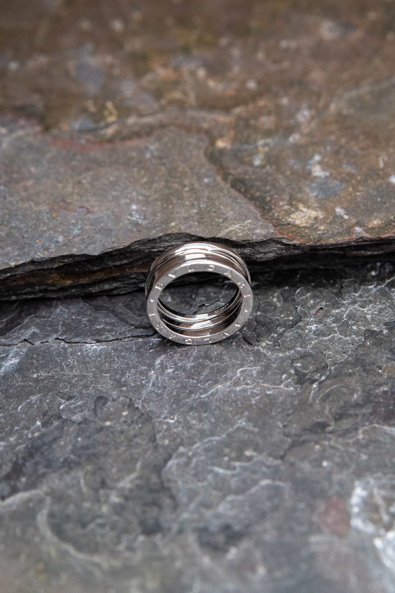 Bvlgari "B.zero1" Ring in Silber