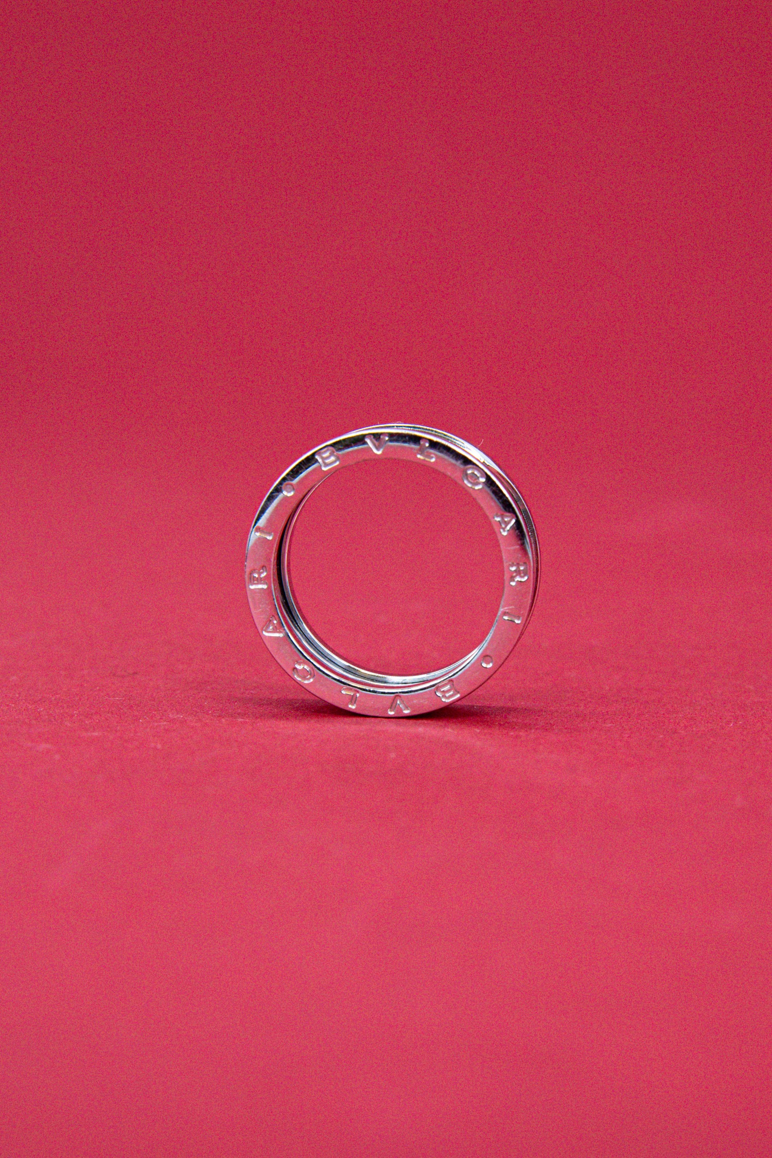 Bvlgari "B.zero1" 1-Band-Ring in Silber