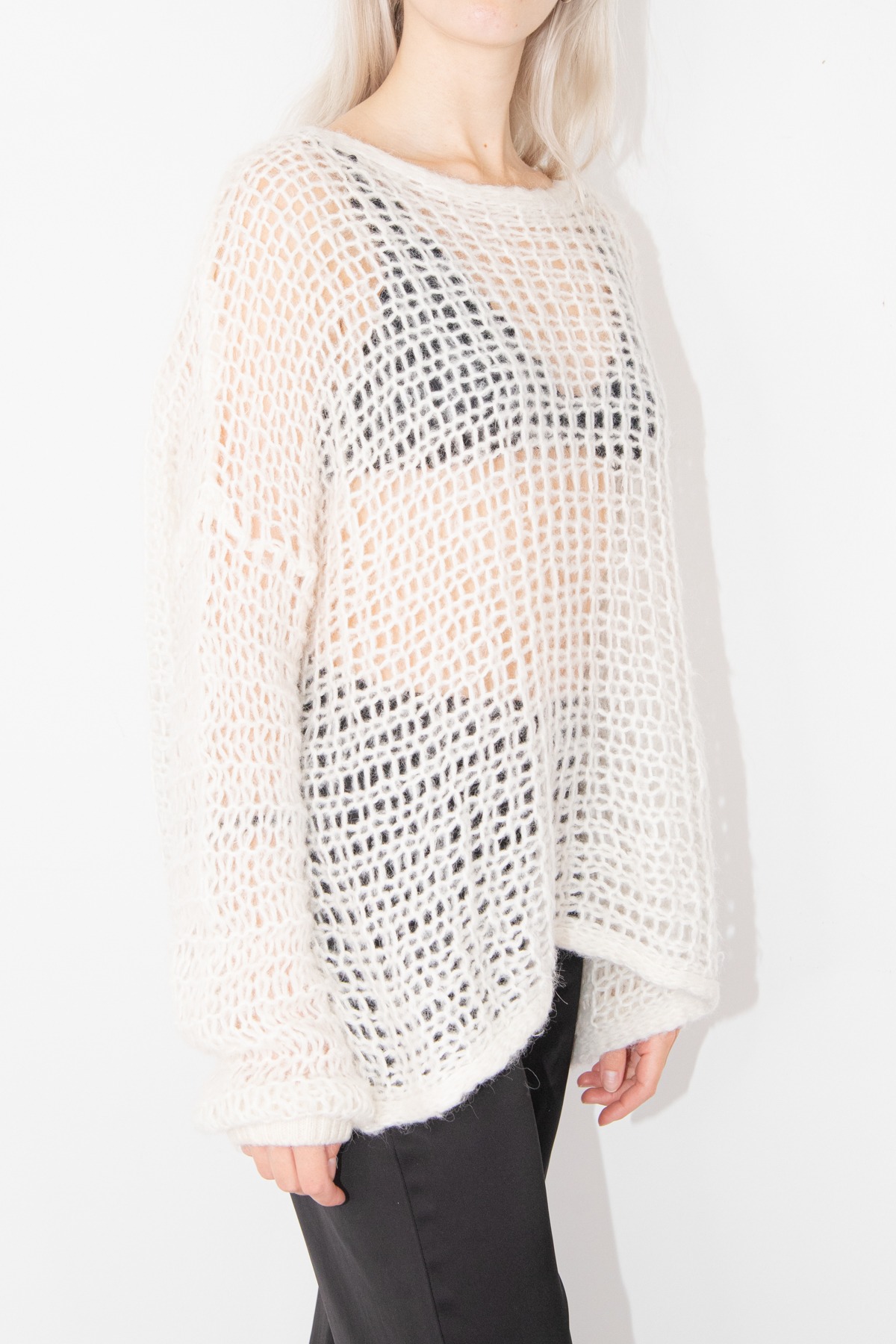 By Aylin Koenig Strickpullover in Weiß
