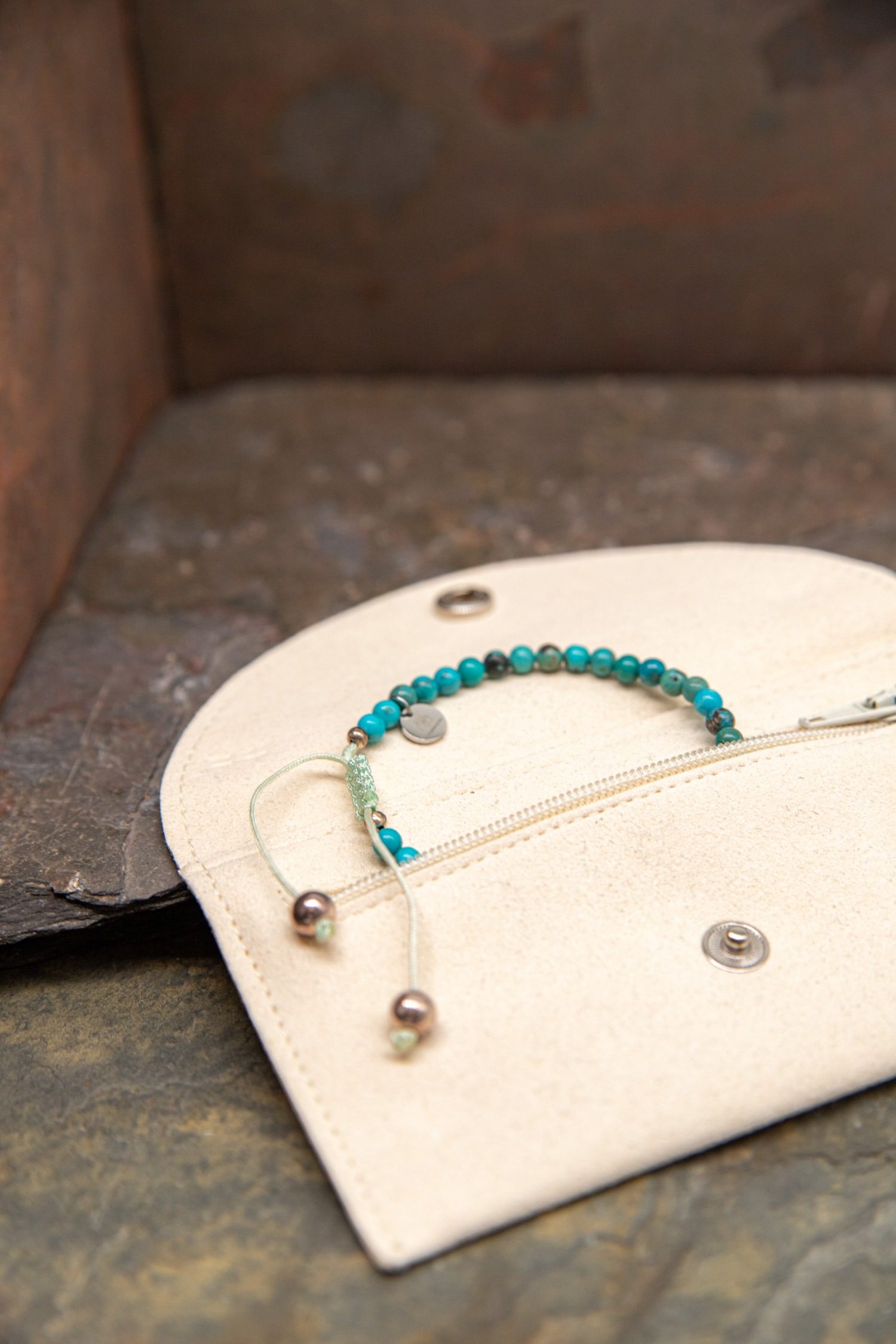 Thumbnail of http://15Degrees%20London%20Mini%20Turquoise%20Bracelet%20Armband%20in%20Türkis