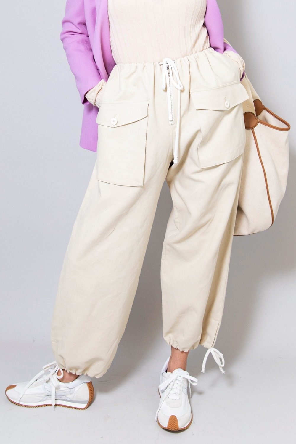Thumbnail of http://Gucci%20Oversized%20Hose%20in%20Beige