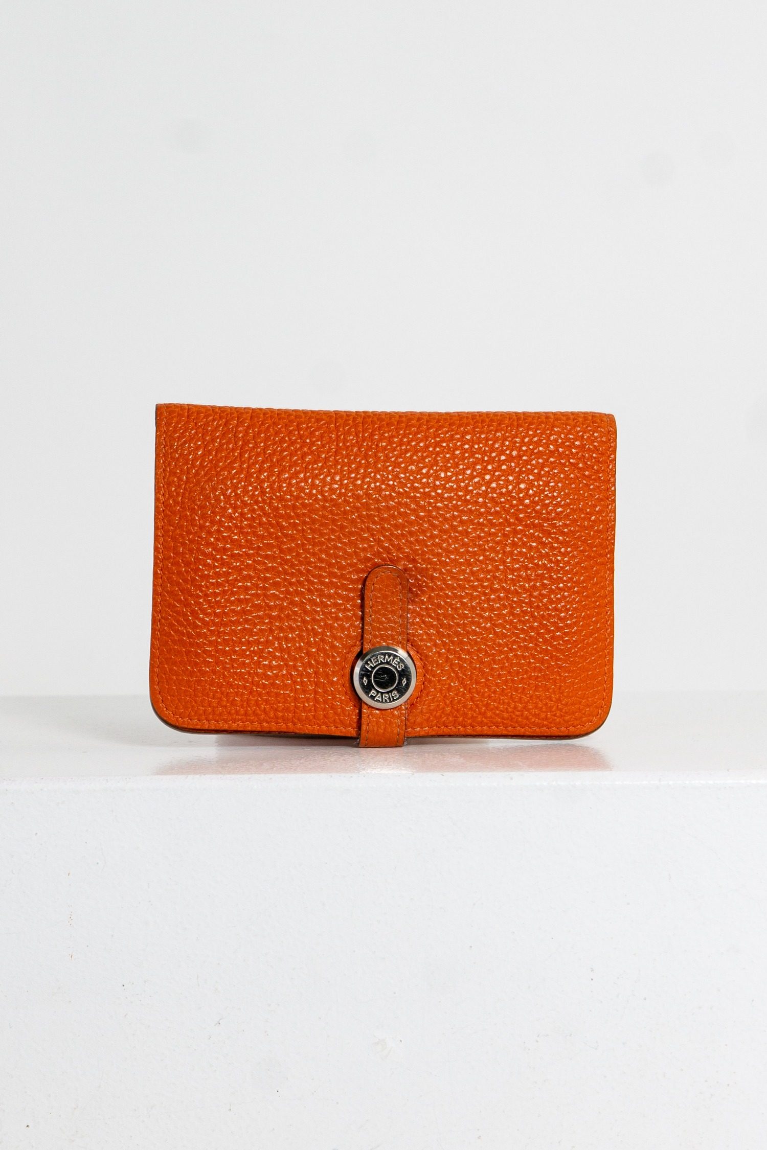 Thumbnail of http://Hermés%20Dogon%20Portemonnaie%20in%20orange