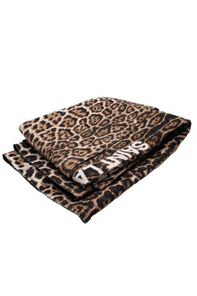 Saint Laurent Tagesdecke mit Leopardenmuster