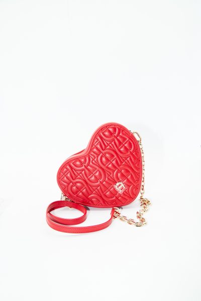 Aigner "Heart" Umhängetasche in Rot