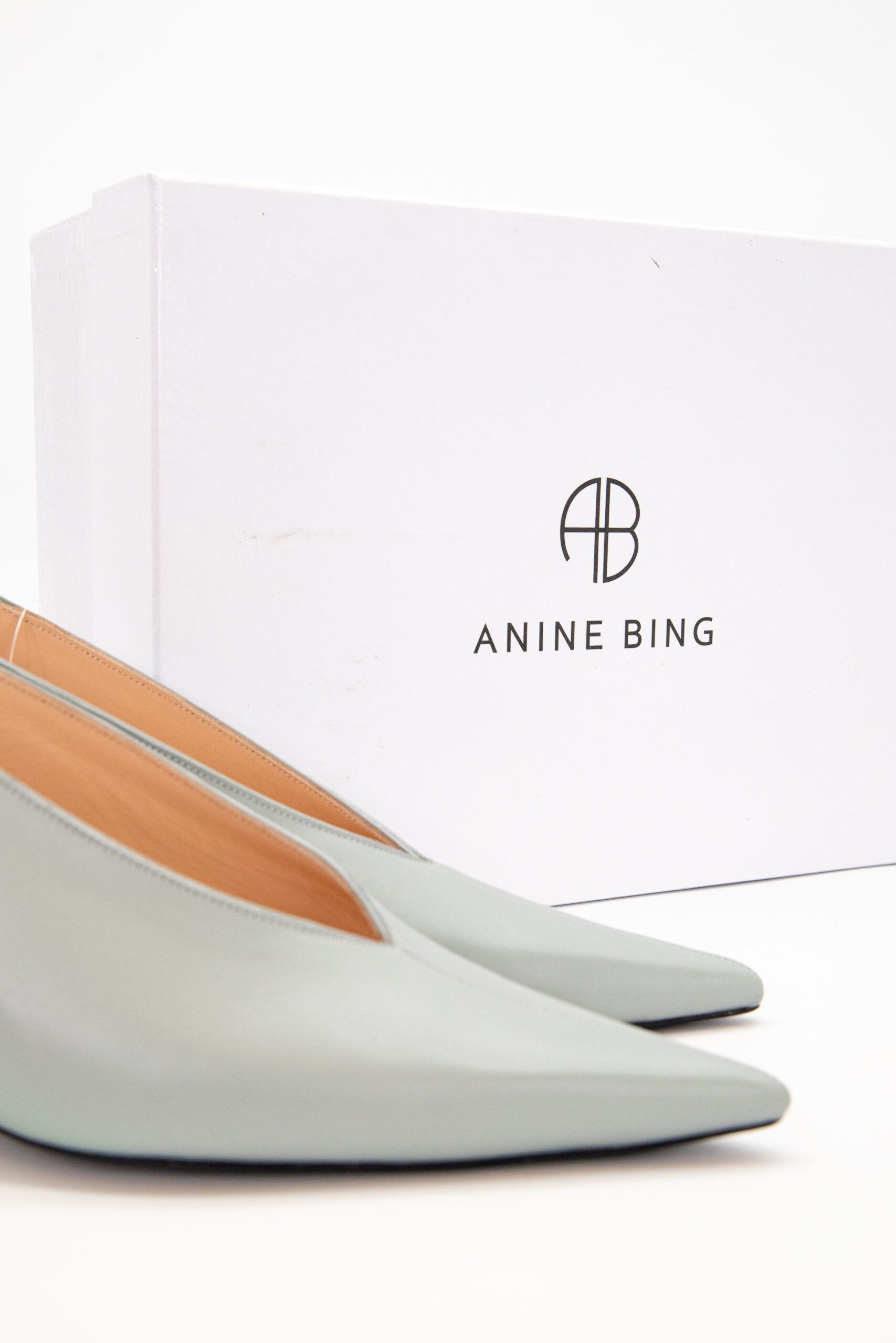 Thumbnail of http://Anine%20Bing%20Lyla%20Slingback%20Pumps%20in%20Mint