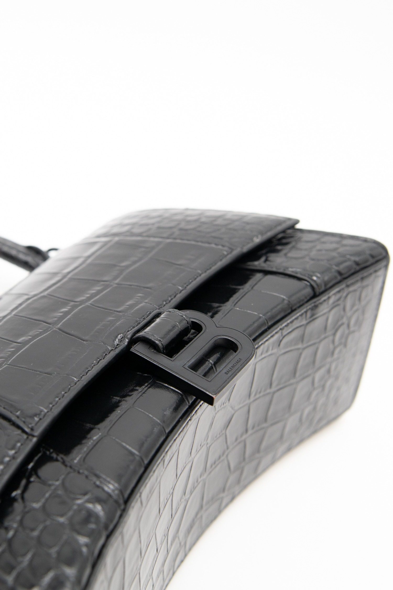 Thumbnail of http://Balenciaga%20Hourglass%20Small%20Umhängetasche%20aus%20Leder