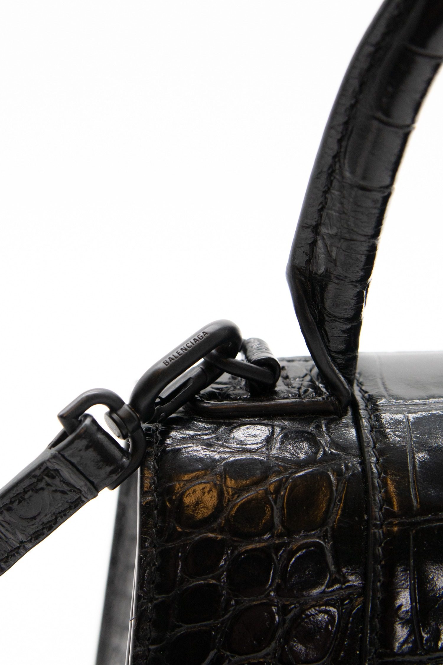 Thumbnail of http://Balenciaga%20Hourglass%20Small%20Umhängetasche%20aus%20Leder