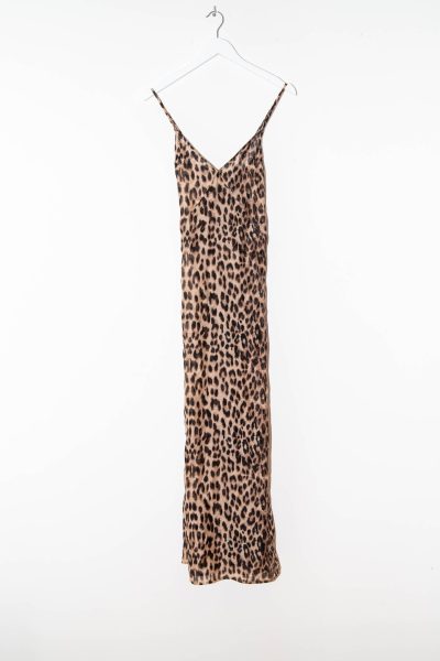 Baum und Pferdegarten "Afina" Maxikleid mit Leopardenmuster