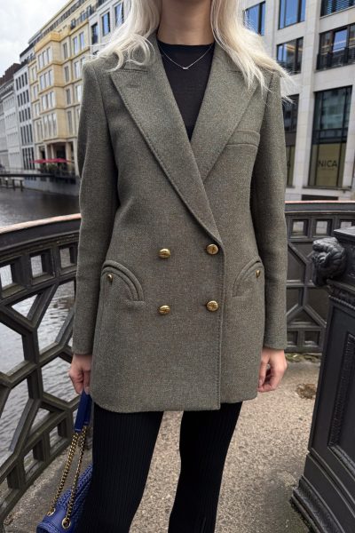 Blazé Milano "Awatea Everyday" Blazer in Grünbraun