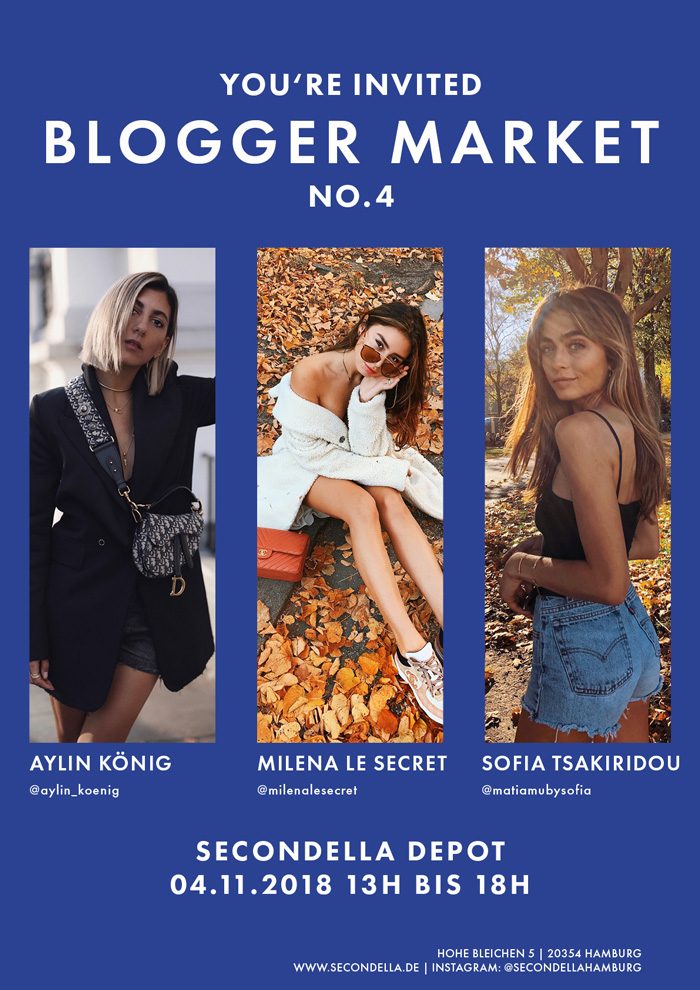 Blogger Market No.4 - mit Aylin König, Milena Le Secret & Sofia Tsakiridou