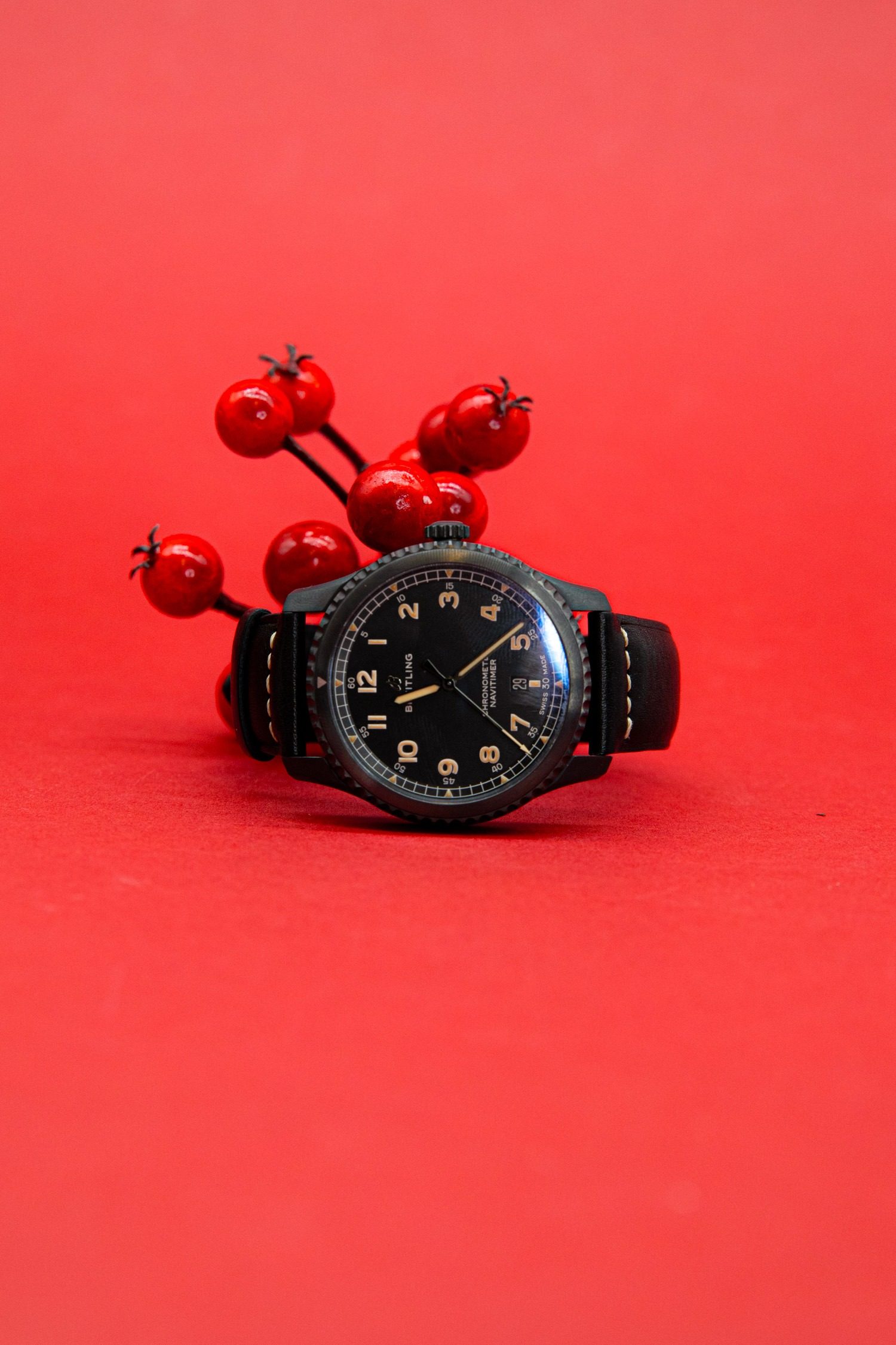 Thumbnail of http://Breitling%20Navitimer%208%20Automatic%20Uhr%20in%20Dunkelgrau%20und%20Schwarz