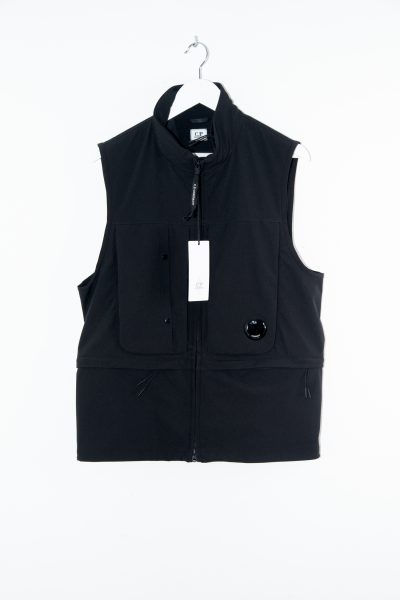 C.P. Company "Shell-R Weste" in Schwarz