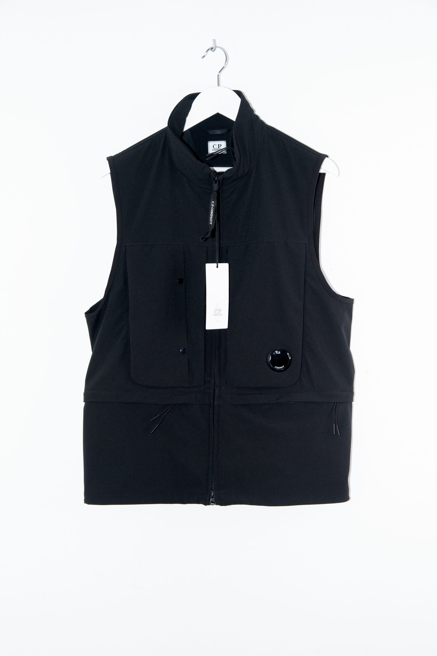 C.P. Company "Shell-R Weste" in Schwarz