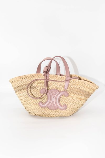 Celine "Basket Bag" in Rosa