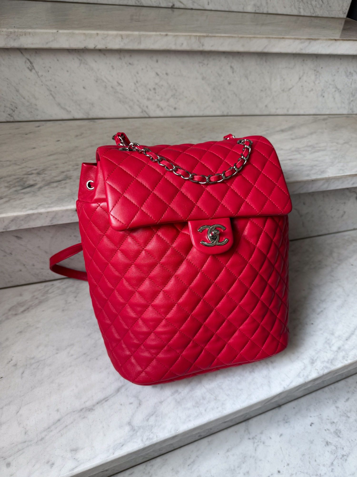 Thumbnail of http://Chanel%20Urban%20Spirit%20Rucksack%20in%20Rot