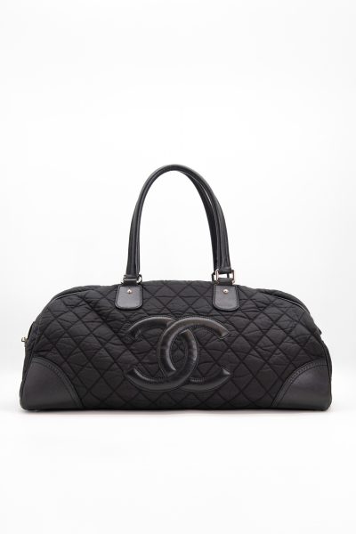 Chanel "Boston" Sporttasche in Schwarz