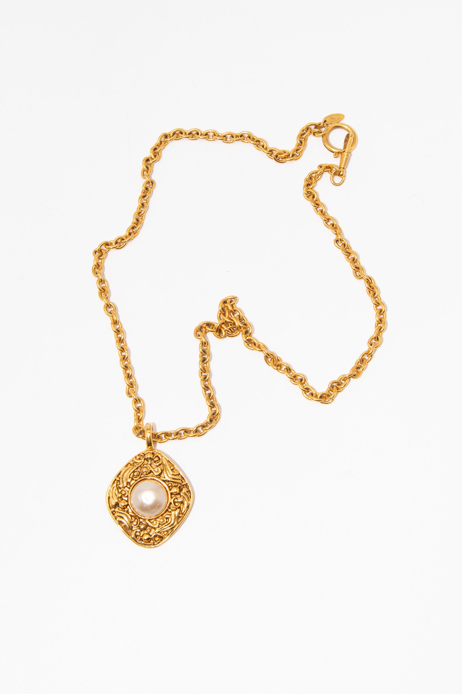 Chanel Vintage Halskette mit Pendant