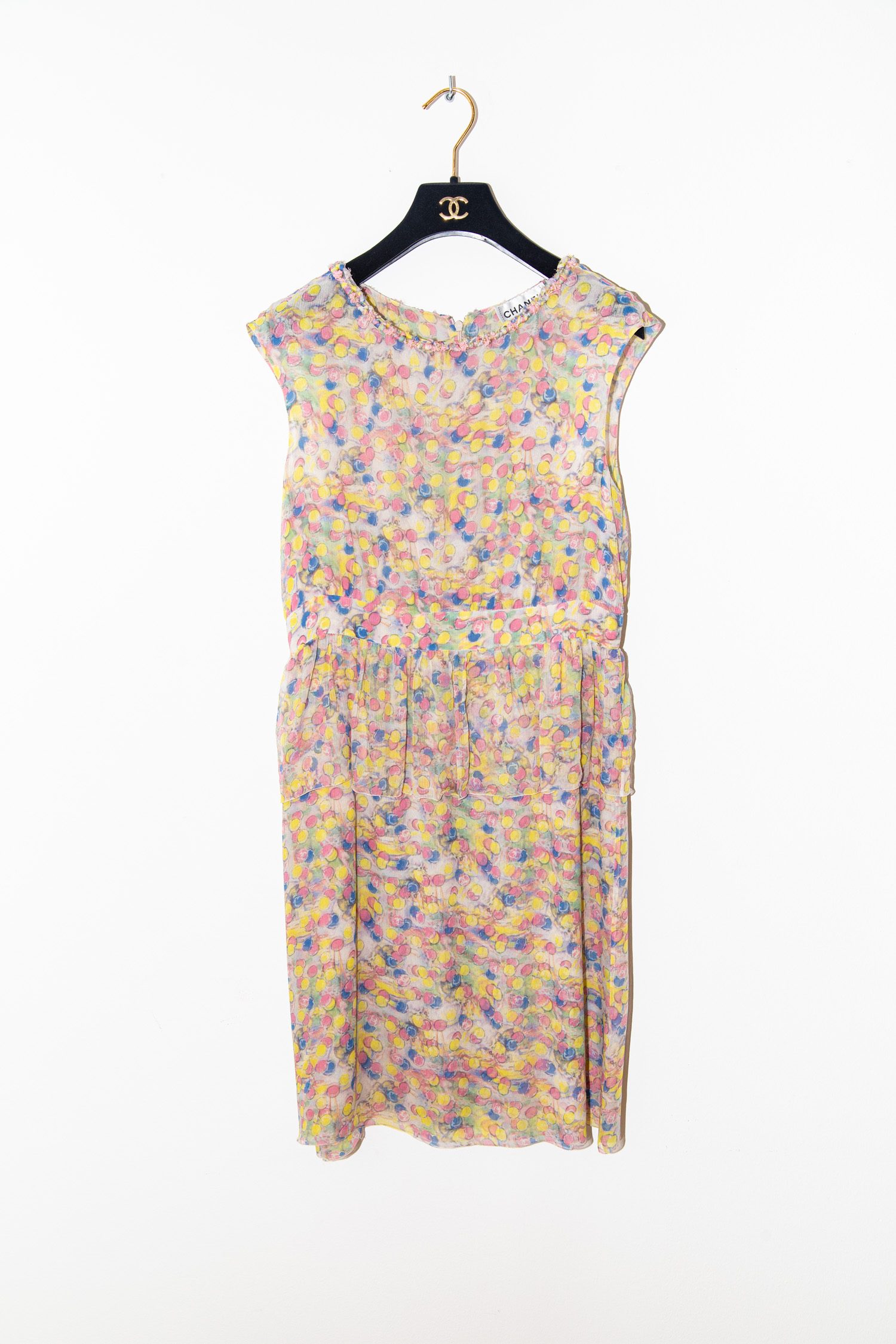 Chanel Kleid mit buntem Print