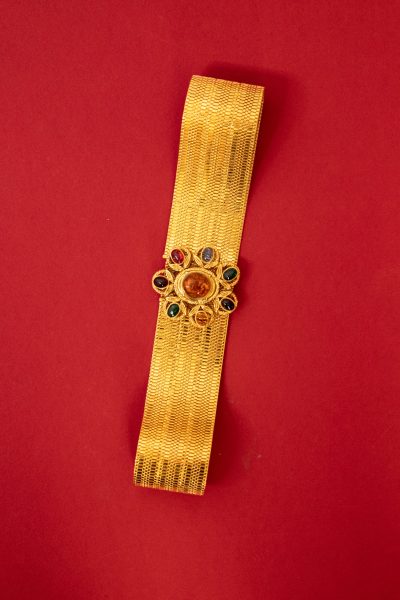 Chanel Vintage Gürtel in Gold und Bunt