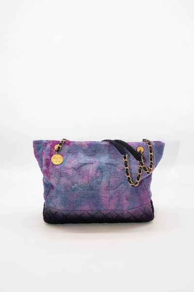 Chanel "Deauville" Shopper im Batik Design
