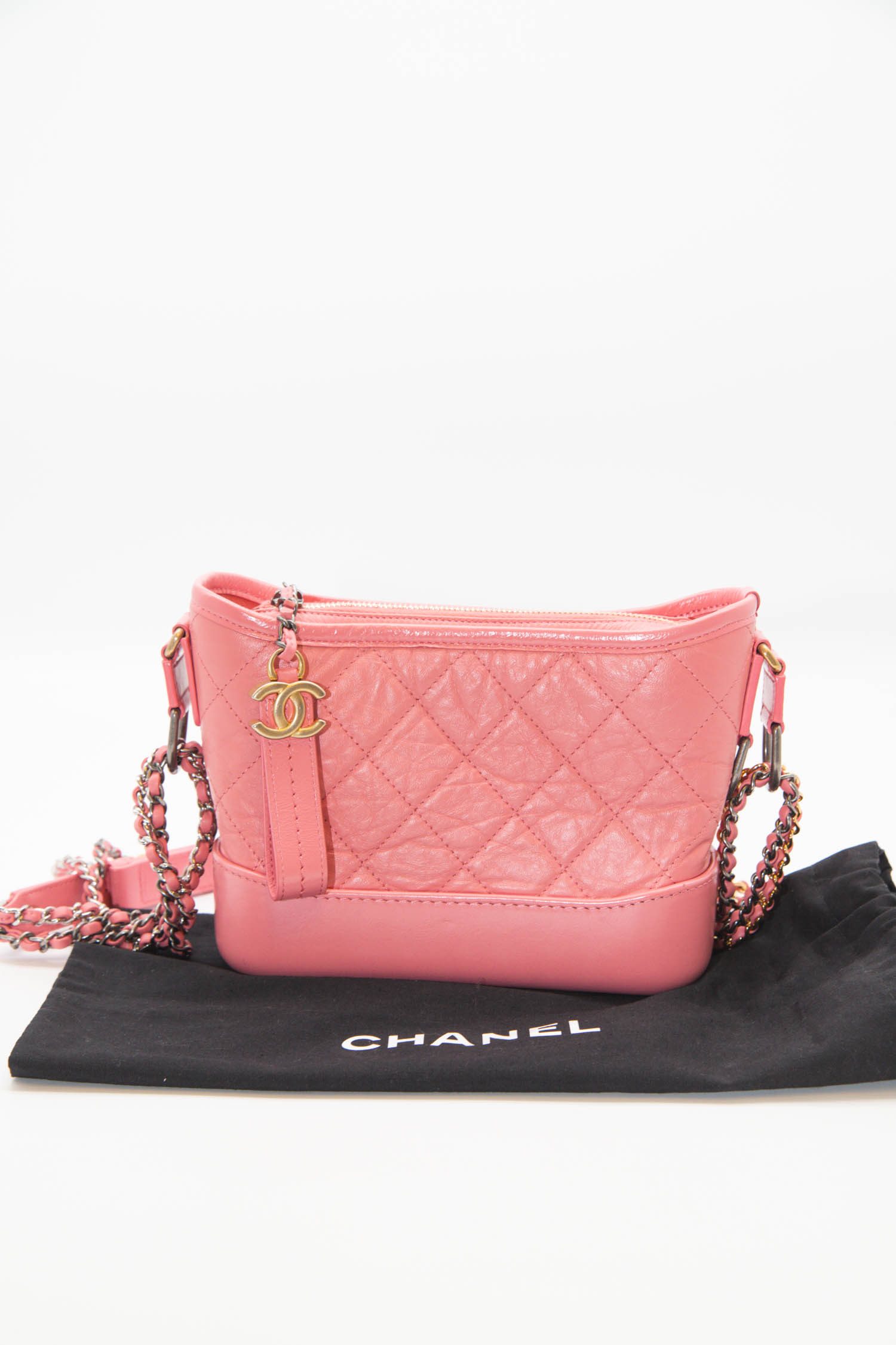 Chanel "Gabrielle" Umhängetasche in Rosa