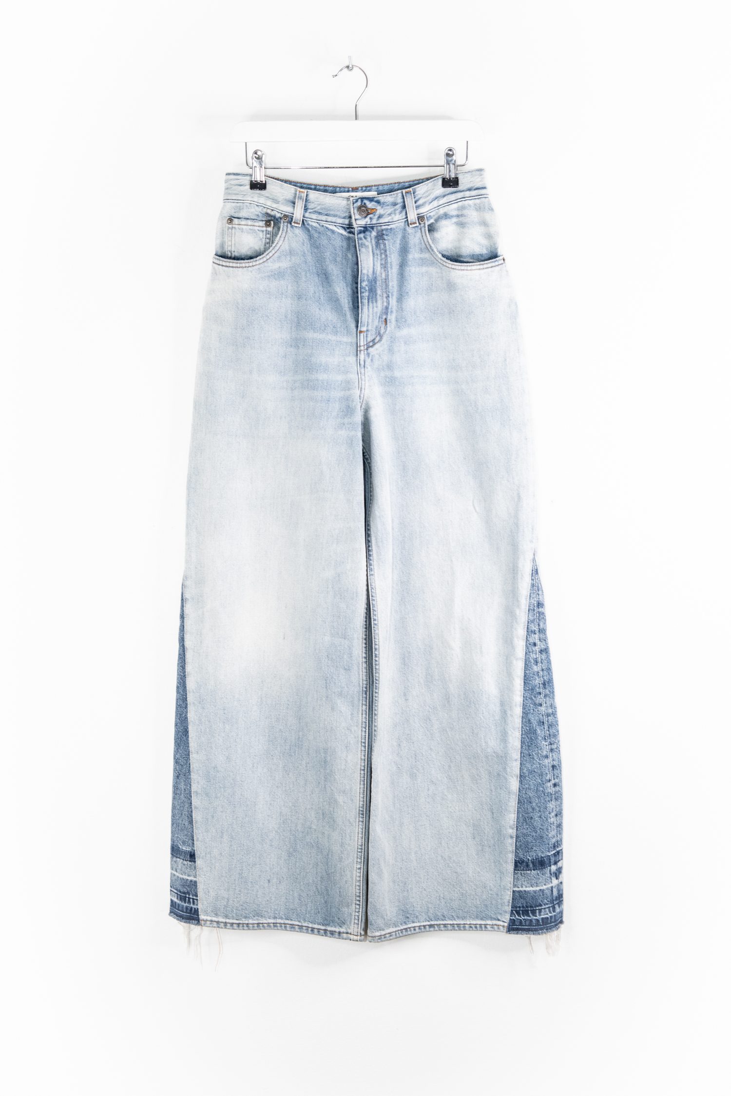 Chloe Jeans mit weitem Bein in Hellblau