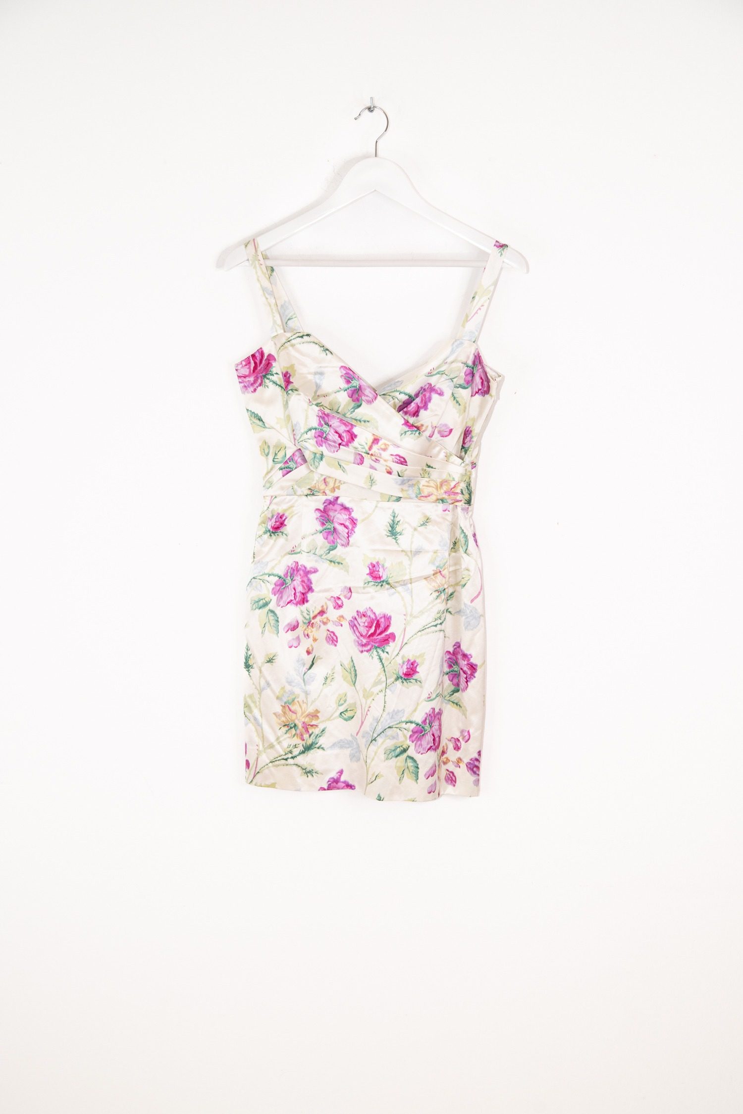 Thumbnail of http://Dior%20Minikleid%20mit%20Blumenmuster%20in%20Cremeweiß